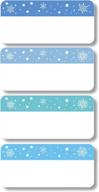 lovable labels write-on food labels for jars, 36 waterproof and dishwasher safe labels for mason jars making it easy to label all your canning items and preserves. (winter wonderland) logo