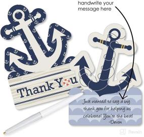 img 3 attached to Ahoy Nautical Shaped Birthday Envelopes