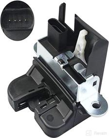 img 4 attached to 🔒 Exerock Rear Trunk Boot Lid Lock Latch for 2009-2013 VW Golf GTI R MK6 (5K0827505A/5M0827505E)