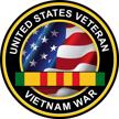 prosticker patriot veteran vietnam military logo
