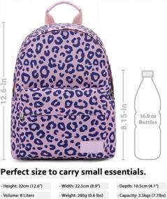 img 2 attached to HotStyle SIMPLAY+ Mini Backpack, Multiple Colors And Patterns, 8 Litres
