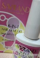 img 1 attached to Saviland Gel X Nail Glue: The Ultimate Solution For Acrylic Nails And Press-On Nails - Get Flawless, Long-Lasting Results! review by Tony Korek
