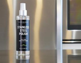 img 2 attached to 🔒 Caron & Doucet - All Natural & Plant Based Stainless Steel Polish and Cleaner, Highly Concentrated Formula! Pet and Child-Friendly (8oz)