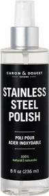 img 4 attached to 🔒 Caron & Doucet - All Natural & Plant Based Stainless Steel Polish and Cleaner, Highly Concentrated Formula! Pet and Child-Friendly (8oz)