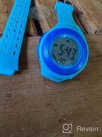 img 1 attached to 🔦 Versatile and Vibrant Waterproof Multifunctional Luminous Stopwatch Watches for Active Boys review by Gary Flick
