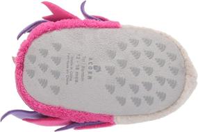 img 1 attached to Easy Critter Bootie Slipper Toddler Boys' Shoes - Boots