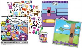 img 4 attached to Pets Come To Life With Colorforms Picture Play Set