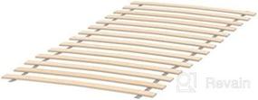 img 1 attached to 🛏️ Crib Size 27 1/2 x 63 inch Slatted Bed Base Classic