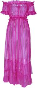 img 2 attached to XXXITICAT Through Nightclub Shoulder Pleated Women's Clothing via Dresses