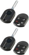 upgrade and protect your key fob: lincoln mercury cwtwb1u793 remote shell case & pad – set of 2 логотип