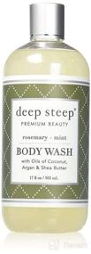 img 1 attached to Revitalize Your Senses with Deep Steep Body Rosemary 237ML: A Luxurious Bath and Shower Experience