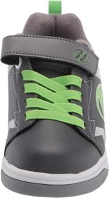 img 3 attached to HEELYS Little Black Green Flame Boys' Shoes via Sneakers