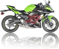 r-gaza стант-клетка crash bars для kawasaki ninja650 z650 2017-2022 защита двигателя логотип