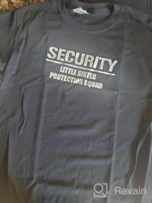 img 1 attached to Big Brother Gift: Protect Your Little Sister with the Security T-Shirt & Stickers review by Bernard Larjin