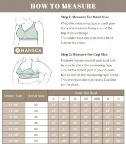 img 2 attached to HANSCA Strapless Bra For Large Bust Women Push Up Convertible Multiway Non-Slip Demi Molded Underwire Bra