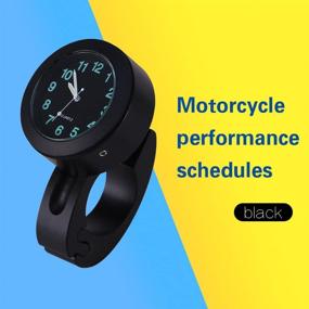 img 3 attached to ⌚ Yosoo Health Gear Waterproof Motorcycle Handlebar Clock: Universal Mount, Digital Display, Motorbike Accessories