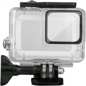 img 2 attached to Snado 45Mm Underwater Housing Case For GoPro Hero 7 White & Silver With Diving Protective Shell And Bracket Kit Accessories