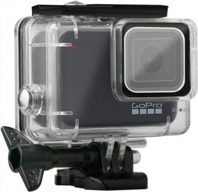 img 3 attached to Snado 45Mm Underwater Housing Case For GoPro Hero 7 White & Silver With Diving Protective Shell And Bracket Kit Accessories