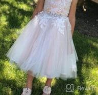img 1 attached to Stunning Miama Straps: Perfect for Wedding Flower Girls' Bridesmaid Clothing review by Tim Roby