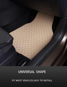 img 1 attached to LSXUANCHU Diamond Leather Automotive Stylish