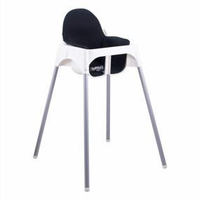 img 2 attached to Upgrade Your IKEA Antilop With JANABEBE'S Black Series High Chair Cushion