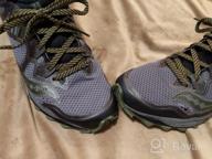 img 1 attached to Saucony Mens Peregrine Sneaker Black Men's Shoes review by Justin Luna