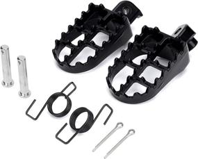 img 4 attached to Taotao Black Foot Rest Dirtbike: Ultimate Comfort for 50-125cc 70 90 110 Riders