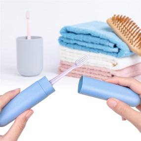 img 2 attached to Portable Breathable Toothbrush Container with Anti-Bacterial Technology