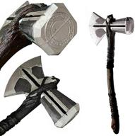 🔨 ypl stormbreaker foam props replica - odinson hammer axe for cosplay thor costume prop - 27" thor stormbreaker логотип