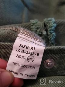 img 6 attached to Джинсовая джинсовая куртка для женщин Крупногабаритная рубашка с пуговицами Shacket Потертое пальто с бахромой