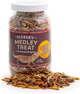 🦎 fluker's bearded dragon medley treat food, 3.2-ounce (72023)" - enhanced bearded dragon medley treat food by fluker's, 3.2-ounce (72023) logo
