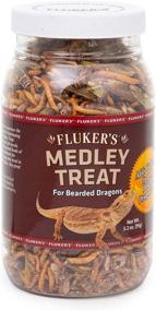 img 3 attached to 🦎 Fluker's Bearded Dragon Medley Treat Food, 3.2-Ounce (72023)" - Enhanced Bearded Dragon Medley Treat Food by Fluker's, 3.2-Ounce (72023)