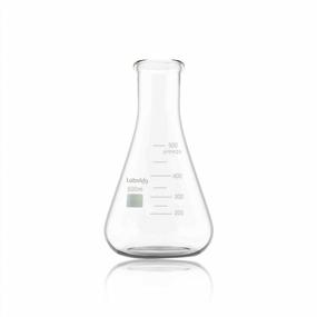 img 1 attached to 500Ml Narrow Mouth Glass Erlenmeyer Flask 3.3 Borocilicate With Printed Graduation - Labvida LVC004 (4 Pack)