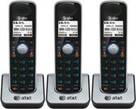 at&t tl86009 dect 6.0 дополнительный трубка набор (пакет из 3) логотип