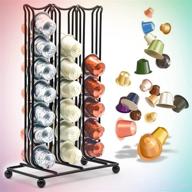 ☕️ lidmerns coffee pod holder for nespr capsules - original line, compatible with lattissima, creatista, pixie, citiz, and essenza machines - holds 42 capsules - compact size, spacious capacity, efficient storage logo