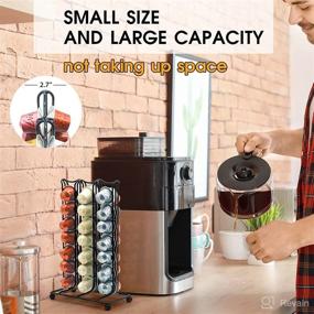 img 2 attached to ☕️ LIDMERNS Coffee Pod Holder for NESPR Capsules - Original Line, Compatible with Lattissima, Creatista, Pixie, Citiz, and Essenza Machines - Holds 42 Capsules - Compact Size, Spacious Capacity, Efficient Storage