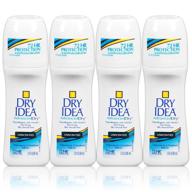 dry idea anti perspirant deodorant unscented personal care logo