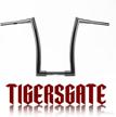 tigersgate hangers handlebars 1996 2013 1995 2013 logo
