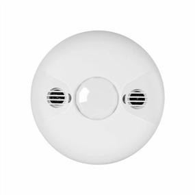 img 4 attached to ENERLITES MDC-50L Ultrasonic And PIR Dual Technology Occupancy Sensor, 360 Degree Field Of View, 1600 Sq Ft Coverage, Low Voltage Commercial Grade - White