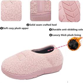 img 2 attached to Elcssuy Toddler Slippers Non Slip Outsole Boys' Shoes ~ Slippers