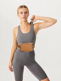 img 2 attached to Stylish And Functional ZOPPEN Mini Belt Bag - Perfect For Travel, Workouts And More!