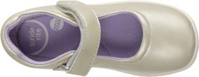 img 1 attached to Stride Rite SRTech Champagne Toddler Girls' Shoes ~ Flats
