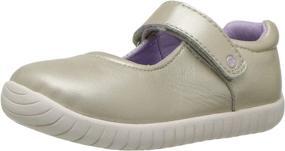 img 4 attached to Stride Rite SRTech Champagne Toddler Girls' Shoes ~ Flats