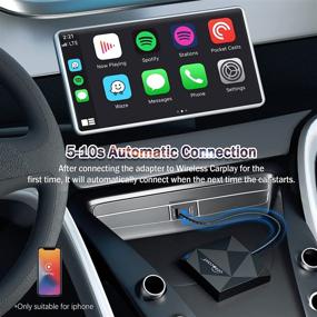 img 2 attached to 🚗 2022 Latest OTTOCAST U2-Air Wireless CarPlay Adapter for Cars with Factory Wired CarPlay (Year: After 2016), Minimized Latency