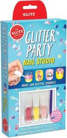img 4 attached to Glitter Mania Nail Art Kit от Klutz - идеально подходит для блестящих праздничных ногтей