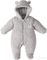 ddy newborn snowsuit rompers jumpsuit apparel & accessories baby boys ... clothing logo