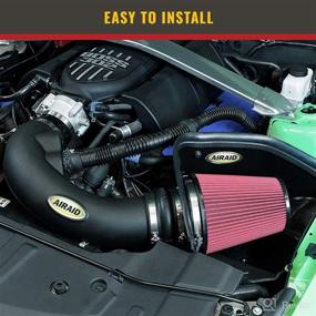 img 1 attached to 🚀 Airaid Cold Air Intake System for 2004-2008 FORD/LINCOLN (F150, Mark LT) - Enhanced Horsepower and Advanced Filtration - AIR-403-140-2