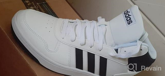 img 1 attached to Adidas Men's Athletics Shoes Hoops in White/Black review by Justin Spence