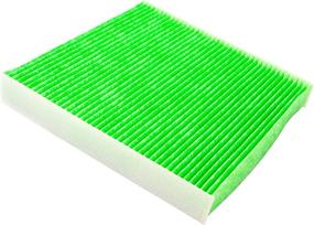 img 3 attached to Upgraded High Efficiency Cabin Air Filter with Baking Soda for Honda Civic, Fit, HR-V, Odyssey, Insight, CR-Z, Clarity & Acura RDX - ECOGARD XC36080H