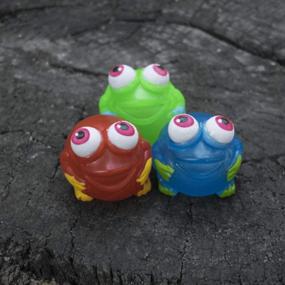 img 2 attached to Lumistick 2.5" Light-Up Squeeze Frog (Assorted, 3 Pack)